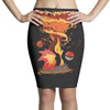 fire storm Pencil Skirts
