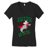 Grandma Shark -Shark Do Do Do Women's V-Neck T-Shirt
