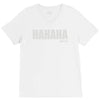 hahaha fu%k you V-Neck Tee