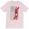 kayak american flag T-Shirt