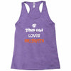 this girl loves halloween Racerback Tank