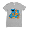 Me Just Here Fore The Cookies Ladies Fitted T-Shirt