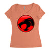 thundercats cool Women's Triblend Scoop T-shirt