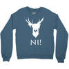 knights who say ni Crewneck Sweatshirt