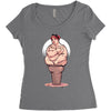 delicioussss! Women's Triblend Scoop T-shirt