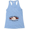 February Peeking Out Baby Boy Racerback Tank