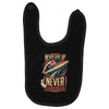 never surrender Baby Bibs