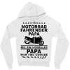 motorrad papa Zipper Hoodie