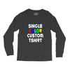 single color custom t shirt Long Sleeve Shirts