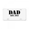 dad License Plate