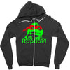 turtles  splinter ninja serie funny Zipper Hoodie