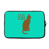 im an animal in bed Laptop sleeve