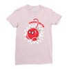 cherry bomb Ladies Fitted T-Shirt