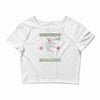 neverending christmas Crop Top