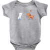 optimistic courtship Baby Onesie