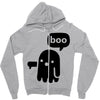 Ghost Of Disapproval Zipper Hoodie