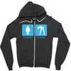 your girlfriend my girlfriend mens funny t shirt Zipper Hoodie