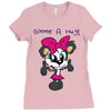 gimme a hug Ladies Fitted T-Shirt