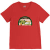 camping V-Neck Tee