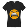 delorean Women's V-Neck T-Shirt