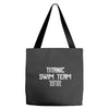 titanic swim team 1912 funny Tote Bags