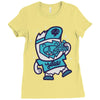 pizza yetee! Ladies Fitted T-Shirt