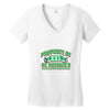property of st Women's V-Neck T-Shirt