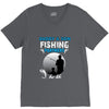 Daddy &amp; Son Fishing Partners ForLife V-Neck Tee