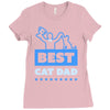 proud cat dad Ladies Fitted T-Shirt