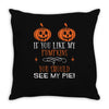 if you like my pumpkins! Throw Pillow