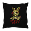 five nights at freddy's springtrap Throw Pillow