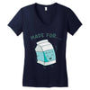 made for each other Women's V-Neck T-Shirt
