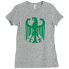 german army eagle bundeswehr Ladies Fitted T-Shirt