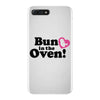 Bun in the Oven with Heart Baby Girl iPhone 7 Plus Case