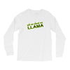 ask me about my llama Long Sleeve Shirts