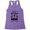 I Am One Blessed Mimi Racerback Tank