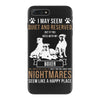 don't mess with my boxer iPhone 7 Plus Case