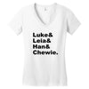science fiction shirt funny shirt cool shirt (also available on crewne Women's V-Neck T-Shirt
