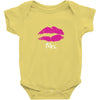Mrs with heart dot (Mr and Mrs set) Baby Onesie