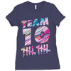 team 10 miami wawes Ladies Fitted T-Shirt