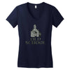 old school Women's V-Neck T-Shirt
