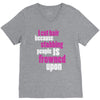 i cut hair V-Neck Tee