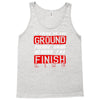 please drag across the finish line Tank Top