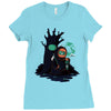 nuit bleue Ladies Fitted T-Shirt