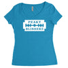 peaky blinders razor blade mens Women's Triblend Scoop T-shirt