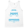 The Best Poppy Was Born In September Tank Top