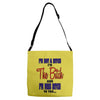 miss bitch Adjustable Strap Totes