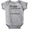 muggle in the streets, wizard in the sheets Baby Onesie