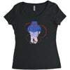 red string of fate Women's Triblend Scoop T-shirt