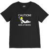 caution men at work V-Neck Tee